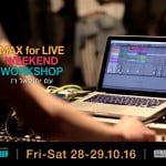 Weekend Workshop – MAX FOR LIVE
