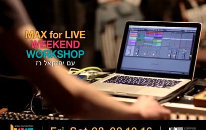 Weekend Workshop – MAX FOR LIVE