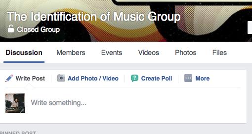 The Identification of Music Group - מכללת BPM
