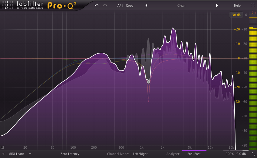 EQ מומלץ: FabFilter Pro-Q 2