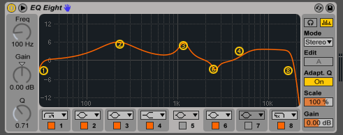 Ableton Live EQ Eight - מכללת BPM