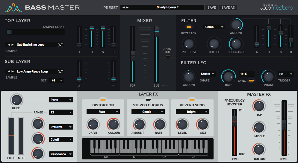 פלאגין מומלץ לבאס, Loopmasters Bass Master