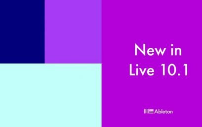אייבלטון לייב (Ableton Live) גרסה 10.1, סקירה ראשונה בעברית