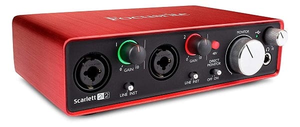 כרטיס קול לאולפן הביתי, Focusrite Scarlett 2i2 G2