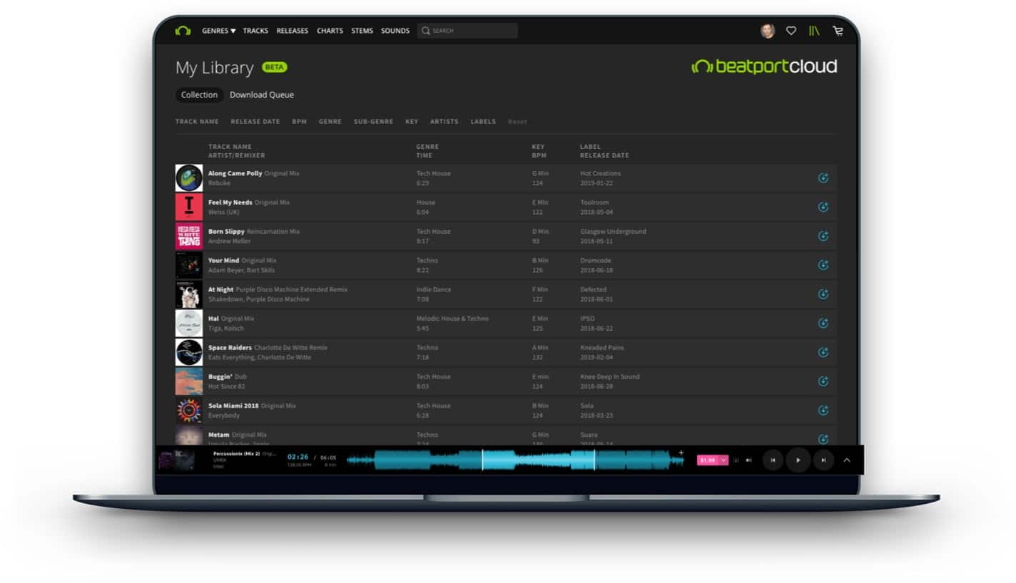 Beatport CLOUD, השירות החדש לתקלוט מביטפורט - מכללת BPM