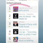 פודקאסט “מיוזיק ביזנס” מגיע למקום ראשון במצעד ראיונות המוזיקה של Apple!