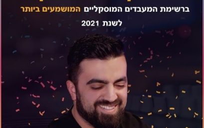 מתן דרור בוגר המכללה הוא המעבד המושמע ביותר בשנת 2021!